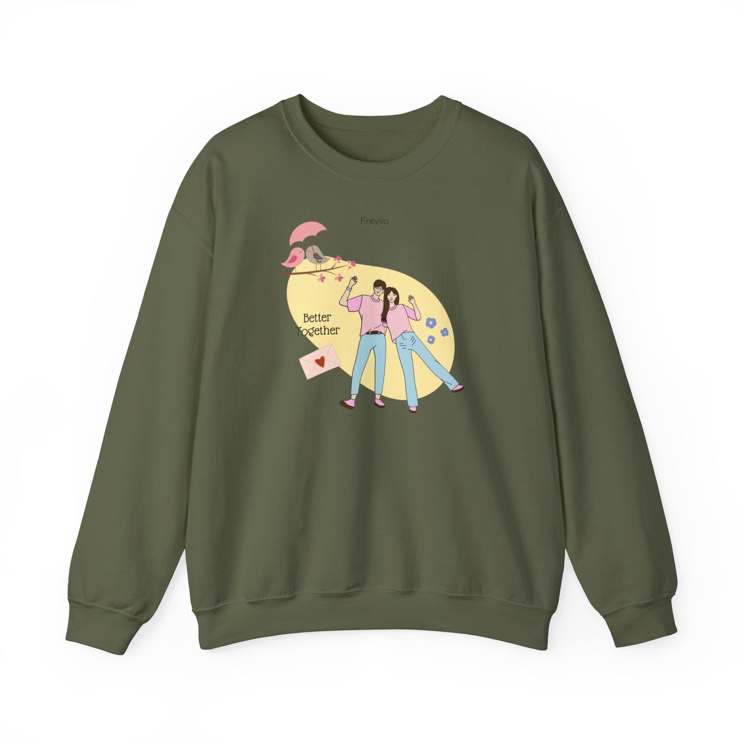 Sweatshirt Couple - Better Together Print