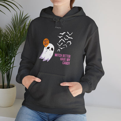 "Witch Better Have My Candy" hooded sweatshirt