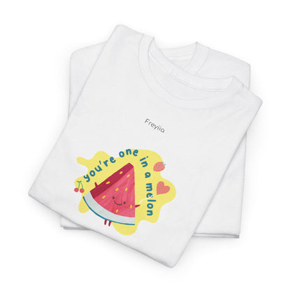 Watermelon Tee - "You're One in a Melon" Print