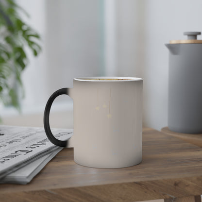 Color-Changing Mug with Astronaut - 'Chasing dreams, not drama'