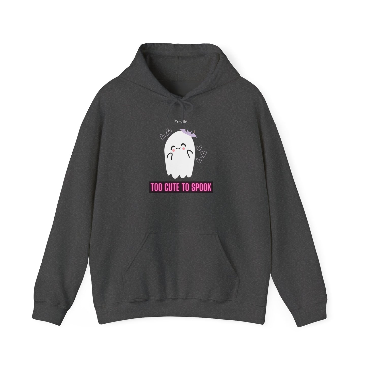 Ghostly Cute Hoodie Sweatshirt - "Too Cute to Spook"