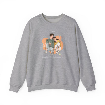 Lovebirds Unisex Sweatshirt - Happiness Looks Good on Us