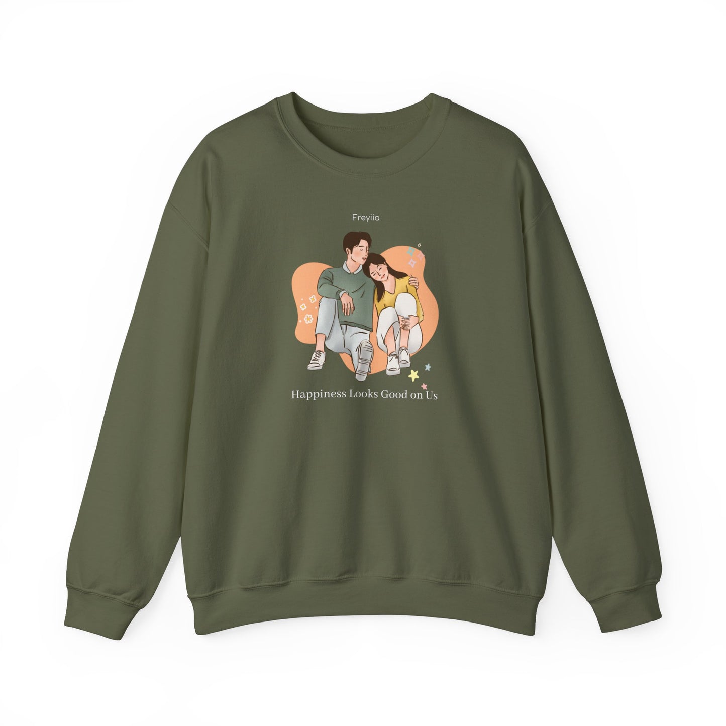 Lovebirds Unisex Sweatshirt - Happiness Looks Good on Us