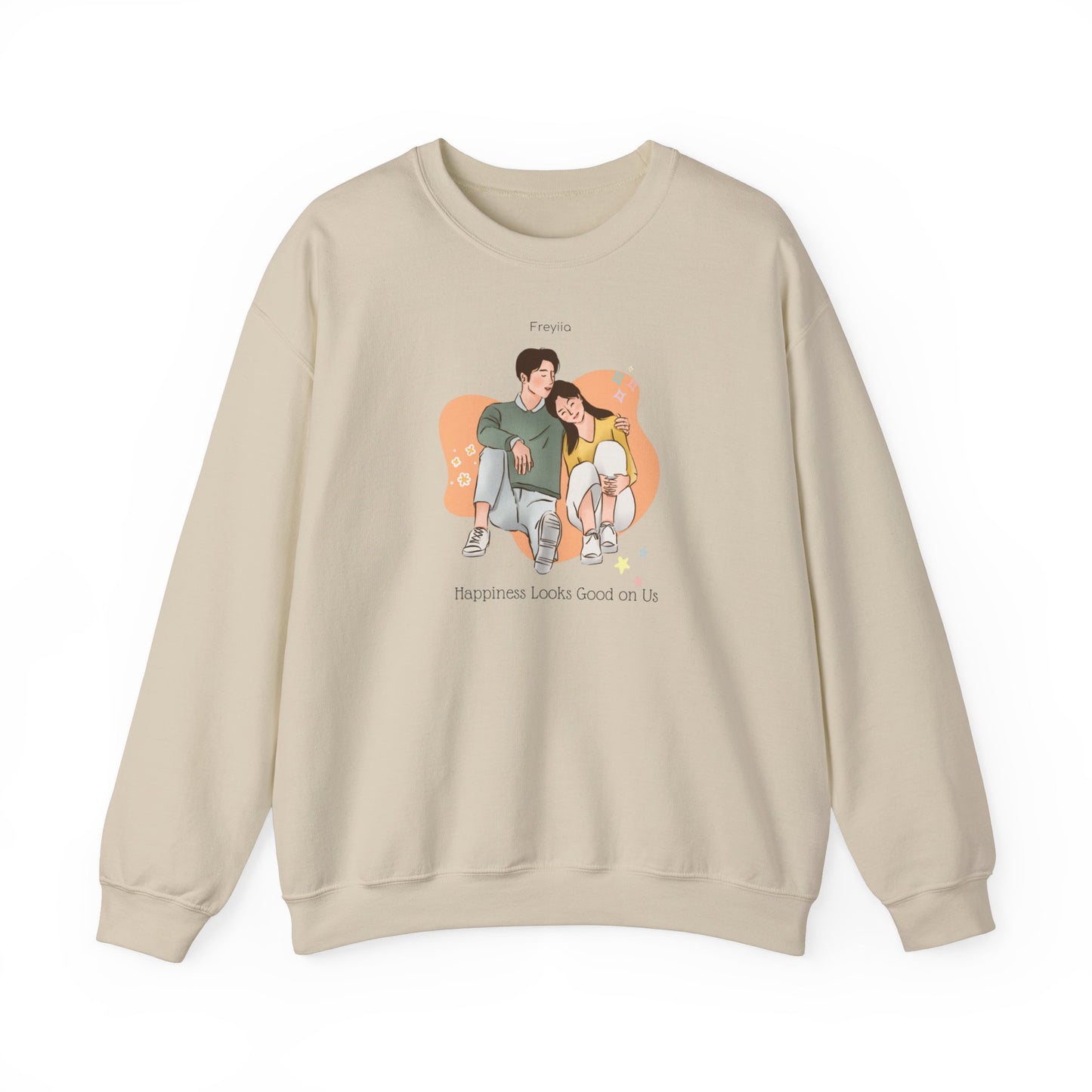 Lovebirds Unisex Sweatshirt - Happiness Looks Good on Us