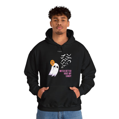 "Witch Better Have My Candy" hooded sweatshirt