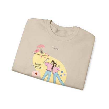 Sweatshirt Couple - Better Together Print