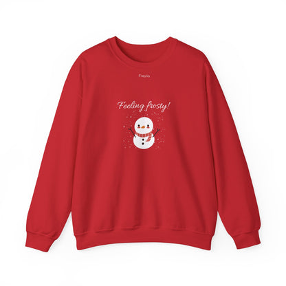 Snowman Sweatshirt - "Feeling Frosty!"