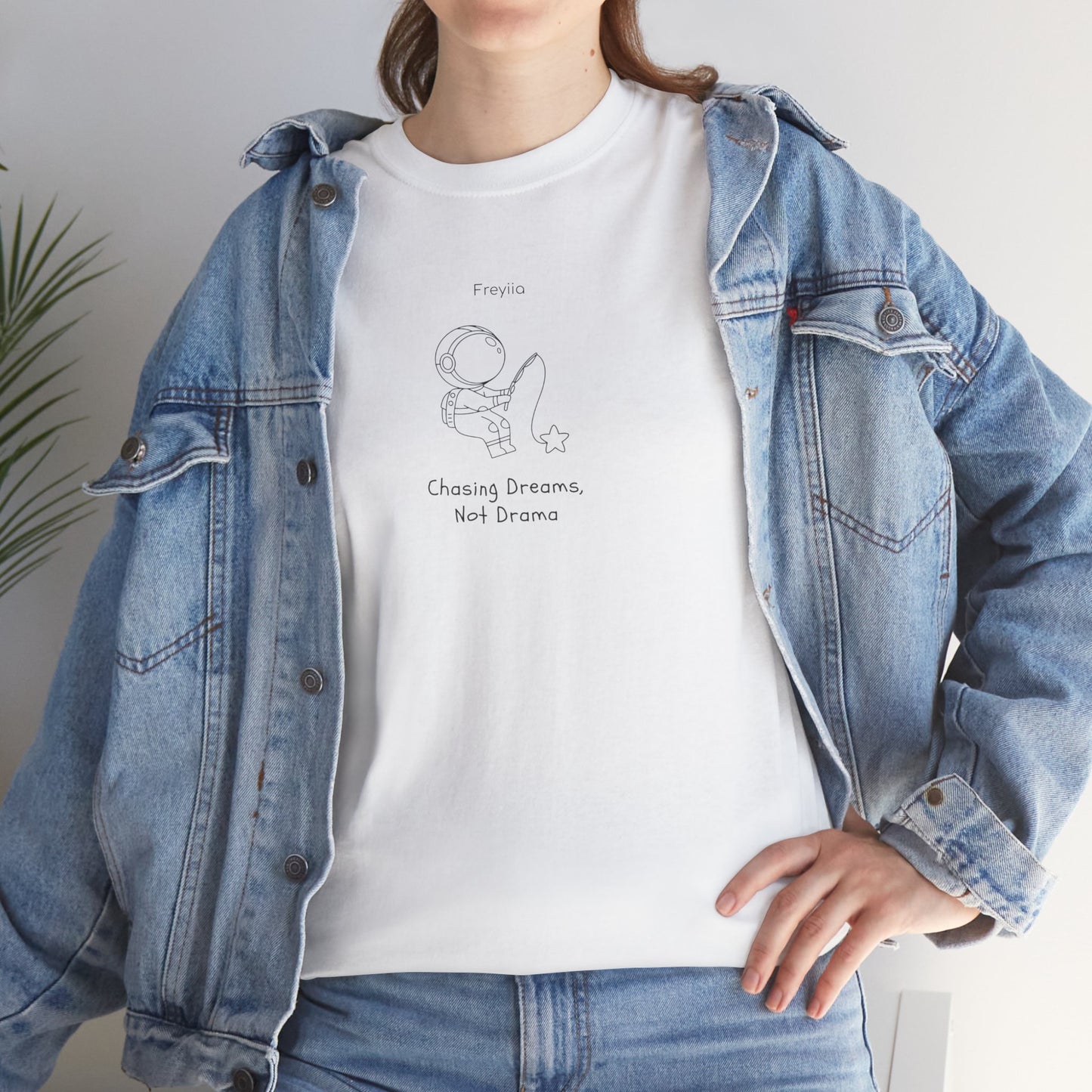 Astronaut - "Chasing Dreams, Not Drama" Unisex T-Shirt