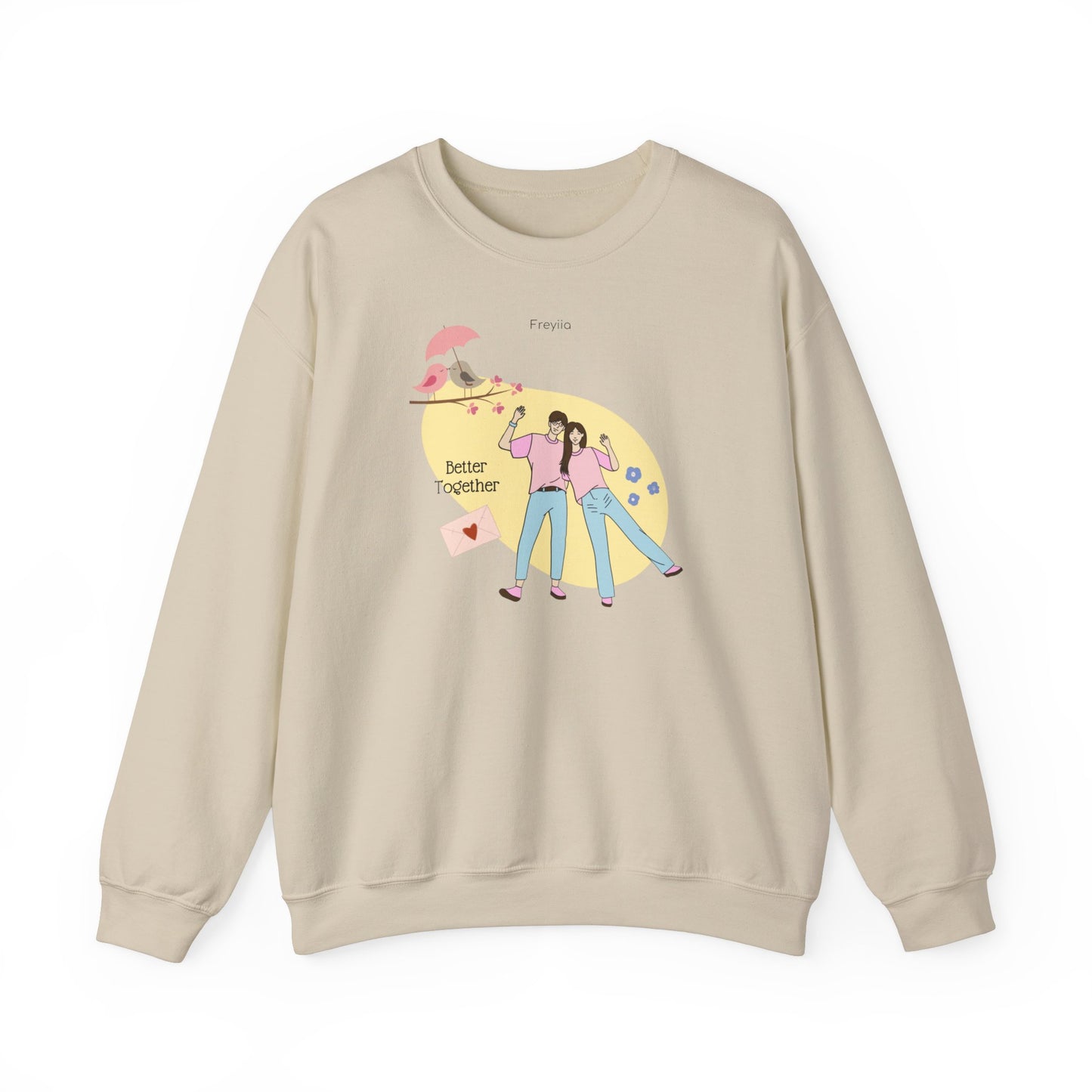 Sweatshirt Couple - Better Together Print