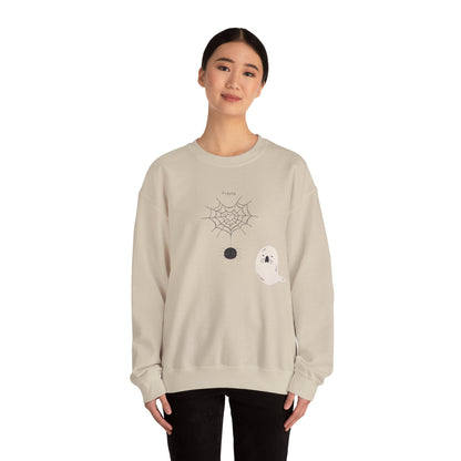 Spider Web and Scared Ghost - Sweatshirt