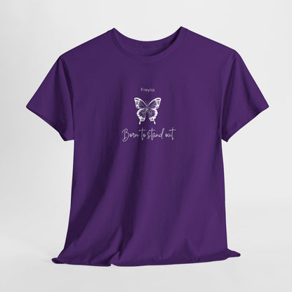 Butterfly Tee - 'Born to stand out' Design