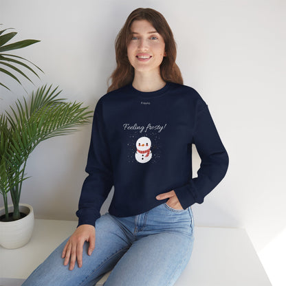 Snowman Sweatshirt - "Feeling Frosty!"