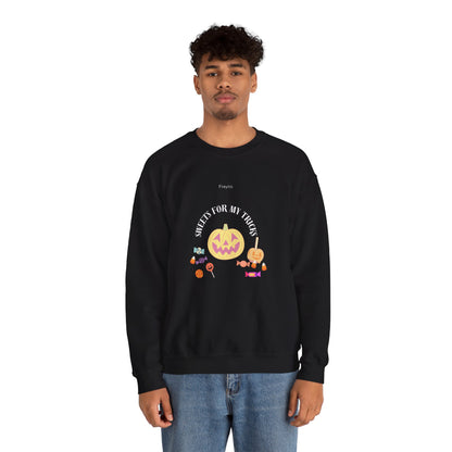 "Sweets for My Tricks" - Halloween Pumpkin Sweatshirt